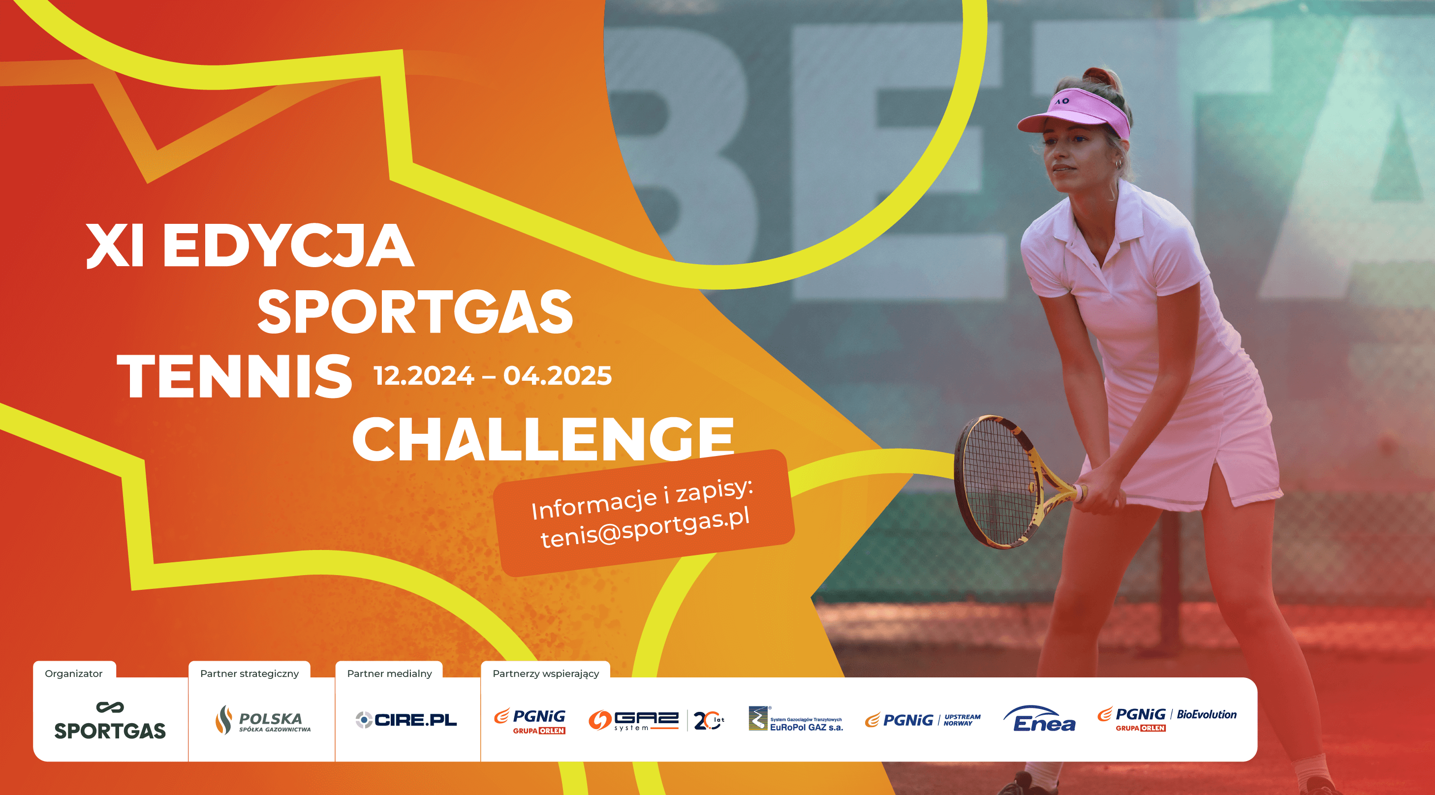 Startujemy z 11 edycją Sportgas Tennis Challenge!